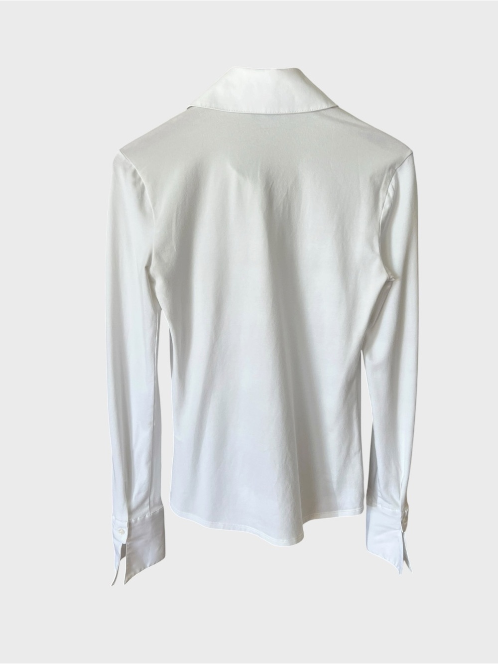 Anatomie women’s classic white button down travel top. - Picture 2 of 7